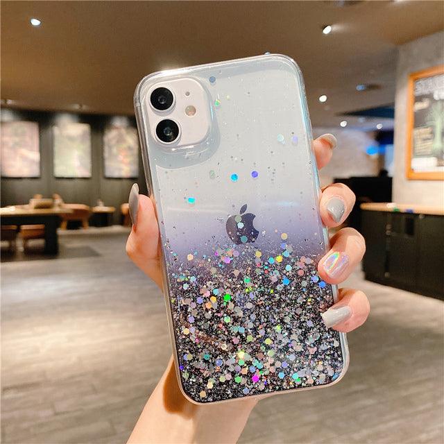 Clear Glitter iPhone Case – Phonocap