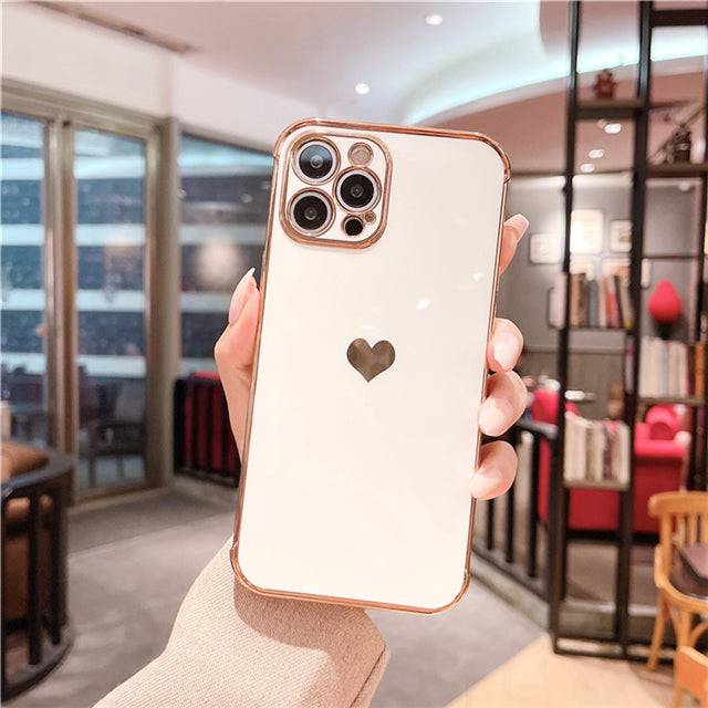 Luxury Love Heart iPhone Case - Phonocap
