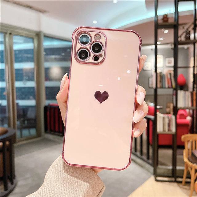 Luxury Love Heart iPhone Case - Phonocap