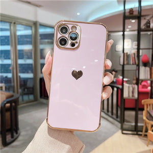 Luxury Love Heart iPhone Case - Phonocap