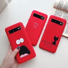 Load image into Gallery viewer, Red Cartoon Phone Case - Phonocap