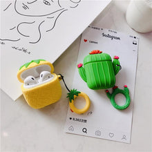 Load image into Gallery viewer, Pineapple &amp; Cactus Airpods Case - Phonocap