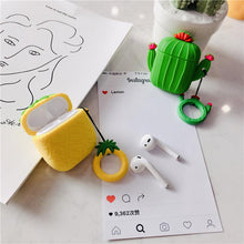 Load image into Gallery viewer, Pineapple &amp; Cactus Airpods Case - Phonocap